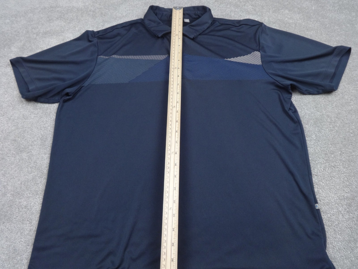 Ping Golf Polo Shirt Men XL Navy Blue Sensorcool Performance Short Sleeve Top