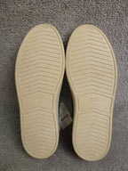 Zara Loafers Mens UK 9 Navy Suede Tassel Slip On Casual Smart Shoes Holiday BNWT
