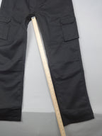 ORN Trousers Mens Black Workwear Cargo Pants BNWT Durable Utility Straight Leg