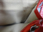 Radley Crossbody Bag Women Retro Vintage Strap Red Leather Dog Charm Zip Y2K UK