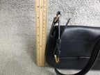 Accessorize Shoulder Bag Womens Black Vegan Leather Smart Baguette Elegant Y2K