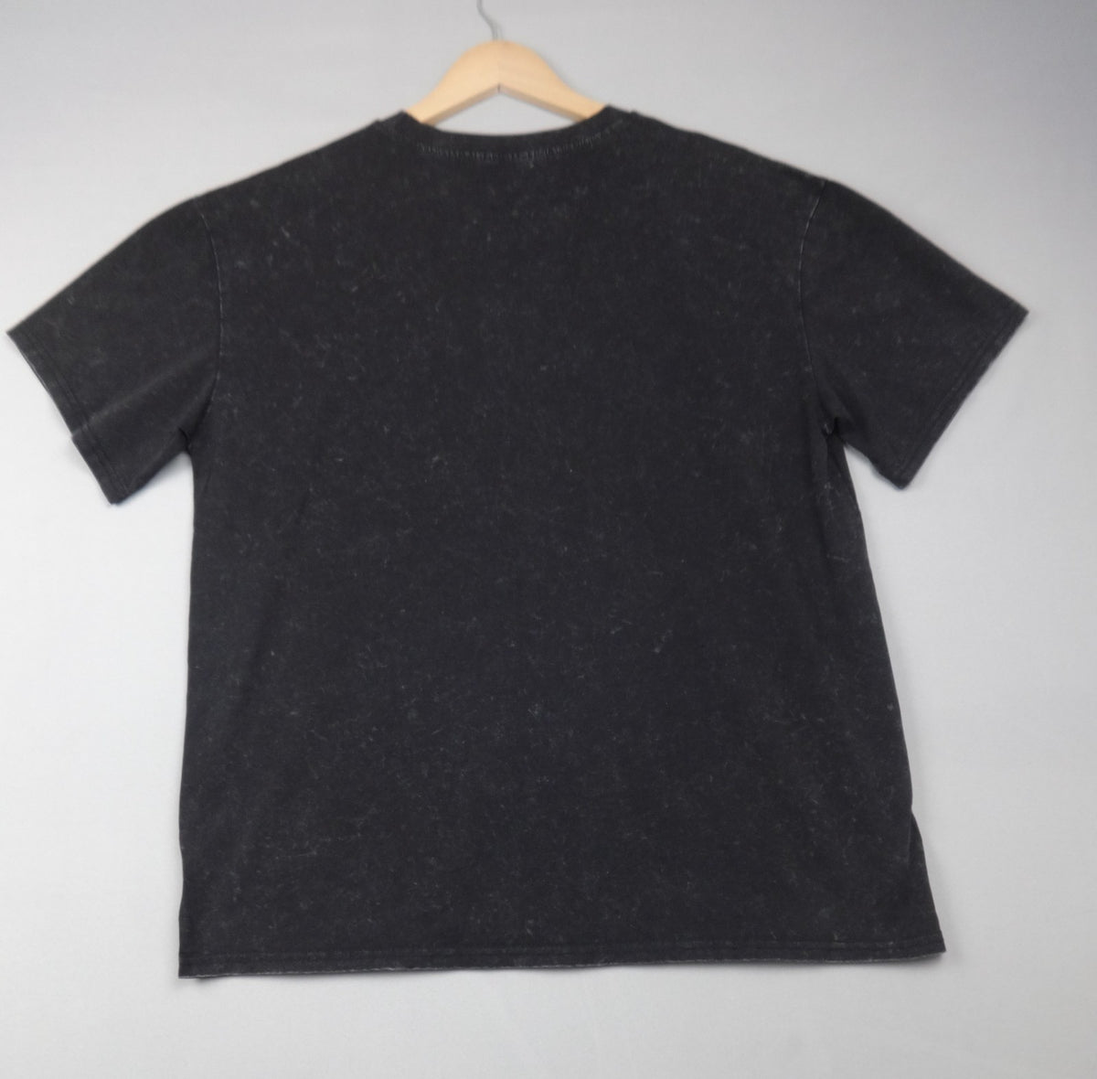 Vinceotto T Shirt Women One Size Black California Eagle Acid Wash Graphic Tee