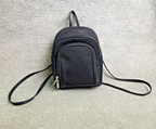 Backpack Womens Black Mini Rucksack Lightweight Zip Travel Casual Bag Practical