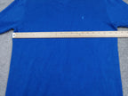 Musto Jumper Mens Large Blue V Neck Cotton Sailing Knit Pullover Casual Crew UK