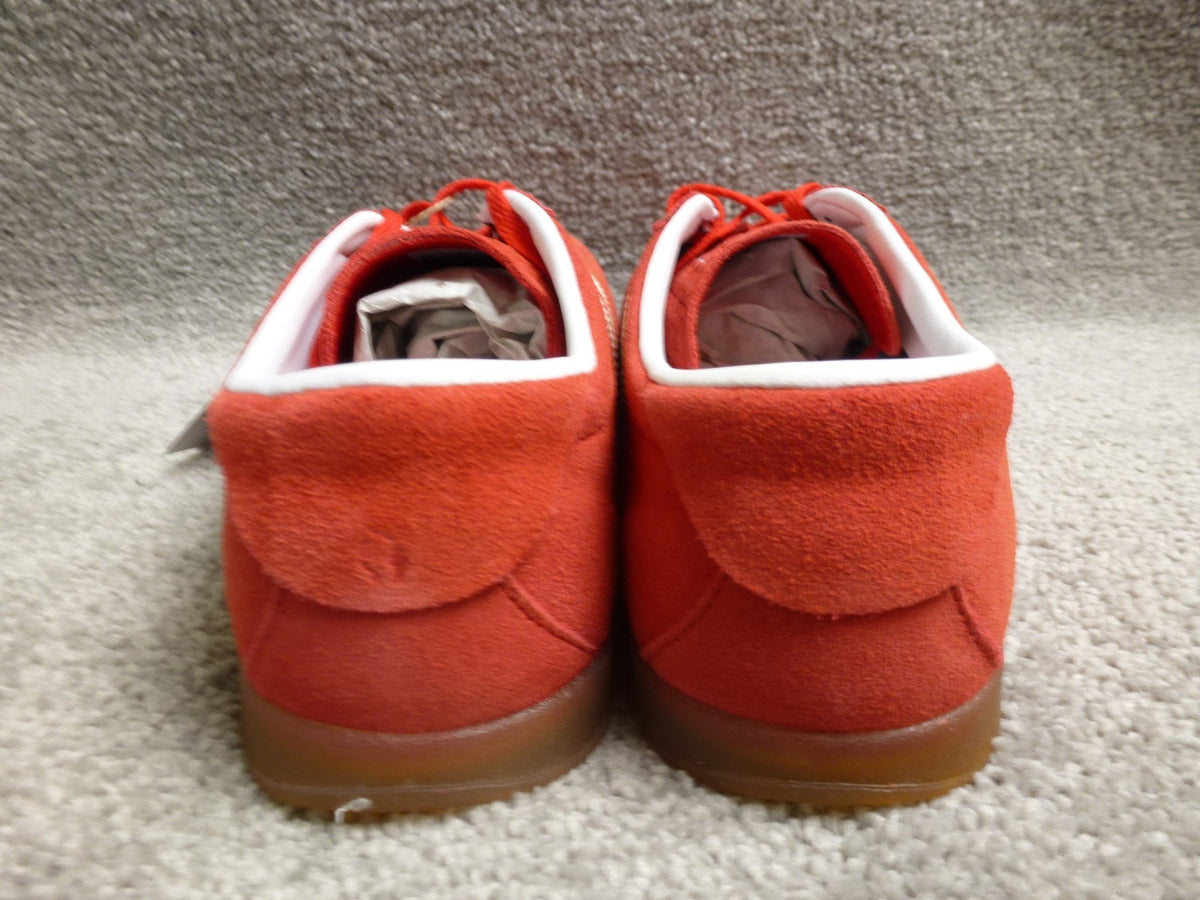 Adidas Gazelle Lo Pro W Women UK 7 Red Suede Gum Sole Trainers Retro BNIB Casual