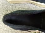 Zara Loafers Mens UK 9 Navy Suede Tassel Slip On Casual Smart Shoes Holiday BNWT