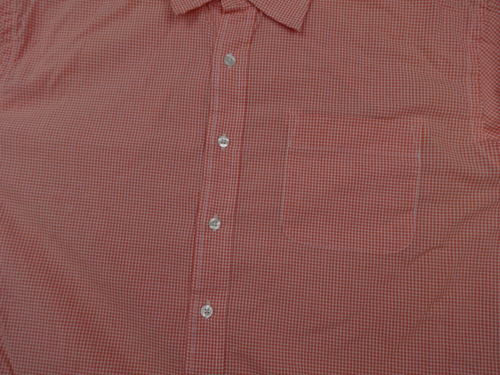 Gap Men’s XL Red Gingham Check Shirt Long Sleeve 100% Cotton Casual Workwear