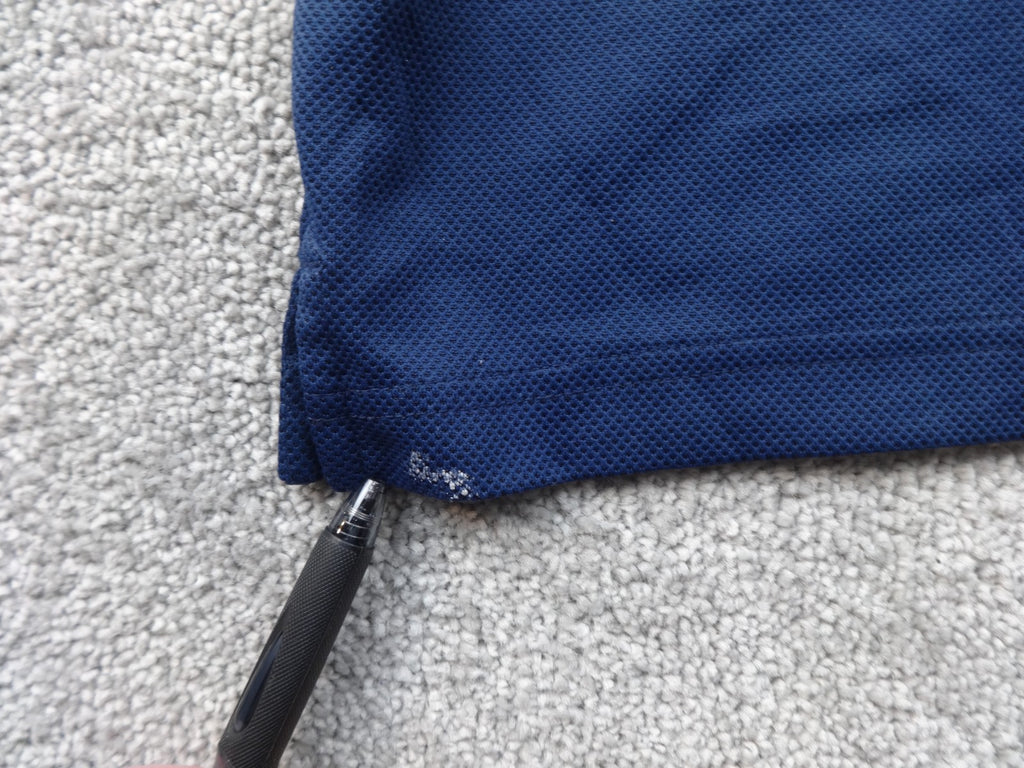 Columbia Polo Shirt Men XL Blue Omni Wick Golf Casual Activewear Sports Outdoor