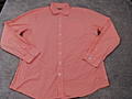 Gap Men’s XL Red Gingham Check Shirt Long Sleeve 100% Cotton Casual Workwear